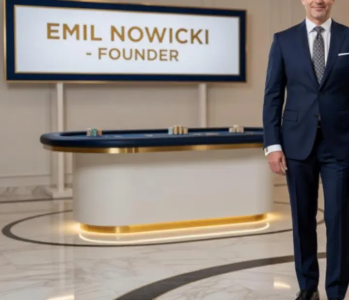 Portret Emila Nowickiego – założyciela marki \