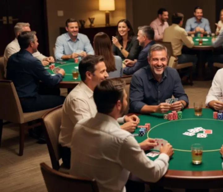Galeria zdjęć z rekreacyjnych wieczorów pokerowych organizowanych przez EMIL SAM BARTOSZ SOKOŁOWSKI