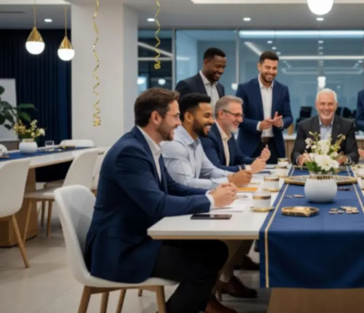 Zespół pracowników podczas eventu integracyjnego organizowanego przez EMIL SAM BARTOSZ SOKOŁOWSKI